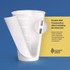 DART SOLO® DWTG24W Thermoguard Insulated Paper Hot Cups, 24 oz, White Sustainable Forest Design, 600/Carton