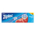 SC JOHNSON Ziploc® 316485 Slider Freezer Bags, 1 gal, 9.5" x 2.63" x 10.56", Clear, 24/Box