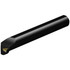 Sandvik Coromant 5723921 Indexable Boring Bar: A40T-STFCR16, 50 mm Min Bore Dia, Right Hand Cut, 40 mm Shank Dia, -1 ° Lead Angle, Steel