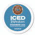 KEURIG DR PEPPER The Original Donut Shop® 0237 ICED Refreshers K-Cup Pods, Strawberry Acai, 20/Box