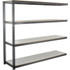 Global Industrial 4 Shelf Extra Heavy Duty Boltless Shelving Add On 96""Wx24""Dx72""H Laminate Deck p/n B3164944