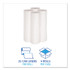 BOARDWALK 3858EXH Low-Density Waste Can Liners, 60 gal, 0.6 mil, 38" x 58", White, Perforated Roll, 25 Bags/Roll, 4 Rolls/Carton