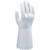 SHOWA BO700M-08 Chemical Resistant Gloves: Medium, 11 mil Thick, Polyvinylchloride-Coated, Rubber, Unsupported