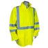 Radians Inc Radians RW10-3S1Y Lightweight Rain Jacket Hi-Viz Lime L p/n RW10-3S1Y-L