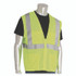 PROTECTIVE INDUSTRIAL PRODUCTS INC PIP MVGZ4PLY5X ANSI Class 2 Four Pocket Zipper Safety Vest, Polyester Mesh, 5X-Large, Hi-Viz Lime Yellow