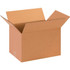 Global Industrial™ Cardboard Corrugated Boxes 13""L x 9""W x 7""H Kraft p/n B396945