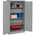 Tennsco Corp Tennsco® Standard Storage Cabinet Turn Handle 36""W x 18""D x 72""H Medium Gray Unassembled p/n 1470-MGY