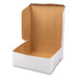 SOUTHERN CHAMPION TRAY SCT® 0971 White One-Piece Non-Window Bakery Boxes, 10 x 10 x 3, White, Paper, 200/Carton