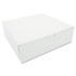 SOUTHERN CHAMPION TRAY SCT® 0971 White One-Piece Non-Window Bakery Boxes, 10 x 10 x 3, White, Paper, 200/Carton