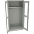 Tennsco Corp Tennsco C-Thru Standard Wardrobe Cabinet CVD1471-LGY - Unassembled 36""W X 18""D X 72""H Light Grey p/n CVD1471-LGY