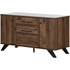 SOUTH SHORE IND LTD South Shore 13310  Helsy 47-3/4inW x 18-1/2inD Lateral 2-Drawer File Cabinet Credenza, Natural Walnut