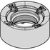 Widia 6383656 Milling Insert: RNGJ10T3M0EML, WS40PM, Carbide