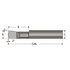 Scientific Cutting Tools LHB050200 Boring Bar: 0.05" Min Bore, 13/64" Max Depth, Left Hand Cut, Submicron Solid Carbide