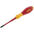 Wiha 30746 Precision & Specialty Screwdrivers; Tool Type: Slim Drive Screwdriver; Terminal Block Screwdriver ; Blade Length: 3 ; Overall Length: 7.50 ; Shaft Length: 4in ; Handle Length: 4.25in ; Handle Color: Red; Yellow