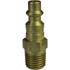 Dixon Valve & Coupling D2M2-B Pneumatic Hose Fittings & Couplings; Fitting Type: Plug ; Type: Plug ; Interchange Type: Industrial ; Thread Type: NPTF ; Material: Brass ; Thread Standard: Male NPT