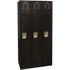 Hallowell U3282-1ME Lockers; Locker Style: Horizontal ; Locker Configuration: 3-Wide ; Assembled: No ; Shelf Capacity: 20 ; Handle Type: Recessed ; Locker Material: Steel