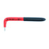 Wiha 13663 Hex Keys; End Type: Hex ; Hex Size (Inch): 1/8 ; Handle Type: L-Handle ; Arm Style: Long ; Arm Length: 4.1in ; Overall Length (Decimal Inch): 7.4000
