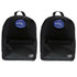 EDUCATORS RESOURCE BAZIC Products BAZ1030-2  16in Basic Backpacks, Black, Pack Of 2 Backpacks