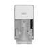 KIMBERLY CLARK Kimberly-Clark Professional* 58711 ICON Coreless Standard Roll Toilet Paper Dispenser, 7.18 x 13.37 x 7.06, White Mosaic