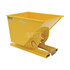 Vestil D-100-LD-YEL Stationary Tilt Hopper: 2,000 lb Capacity, 42" Wide, 61.13" Long, 42.6875" High