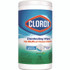 CLOROX SALES CO. 01656 Disinfecting Wipes, Bleach Free Cleaning Wipes, 1-Ply, 7 x 8, Fresh Scent, White, 75/Canister, 6 Canisters/Carton
