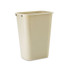 RUBBERMAID COMMERCIAL PROD. 295700BG Deskside Plastic Wastebasket, 10.25 gal, Plastic, Beige