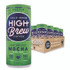 HIGH BREW COFFEE 00503 Cold Brew Coffee + Protein, Dark Chocolate Mocha, 8 oz Can, 12/Pack