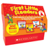 Jump start your early reading program with this big collection of kid-pleasing little books  Sturdy storage box features 100 full-color books. Plus, includes a great teaching guide packed with lessons, tips and literacy-boosting reproducibles.  A must-have resource for every pre-K classroom!  Includes 5 copies of 20 titles. 1. What Jumps? 2. In My Pocket 3. What do Monsters Eat? 4. Animal Crackers 5. Farm Twins 6. The Missing Monster 7. My Meatball 8. Growing Up 9. I Wish I Were a Bird 10. Tiny Things 11. Gingerbread Boy 12. What Flies? 13. Bigger 14. I Like Socks 15. Meet My Baby Brother 16. Come Over 17. Party Shapes 18. The Wheels on the Bus 19. Cloud Pictures 20. Ice Cream Scoops.