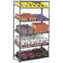 Tennsco ZT7-3618S-5-MGY Boltless Shelving: