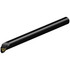 Sandvik Coromant 5721701 Indexable Boring Bar: A12M-SWLPR04, 16 mm Min Bore Dia, Right Hand Cut, 12 mm Shank Dia, -5 ° Lead Angle, Steel