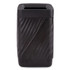 SAFCO PRODUCTS 9372BL Twist Waste Receptacle with Open Top, 32 gal, Steel, Black