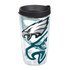TERVIS TUMBLER COMPANY Tervis 1292292  NFL Tumbler With Lid, 16 Oz, Philadelphia Eagles, Clear