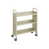 SAFCO PRODUCTS CO 5358SA Safco Single-Sided Book Cart - Trolley - 3 shelves - powder-coated steel - sand