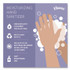 KIMBERLY-CLARK PROFESSIONAL Kleenex® 34643 Ultra Moisturizing Foam Hand Sanitizer, 1,200 mL Cassette, Unscented, 2/Carton