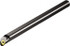 Sandvik Coromant 5727569 Indexable Boring Bar: A10K-SDQCL07, 13 mm Min Bore Dia, Left Hand Cut, 10 mm Shank Dia, -17.5 ° Lead Angle, Steel