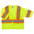 ERGODYNE CORPORATION Ergodyne 22183  GloWear Safety Vest, 2-Tone, Type-R Class 3, Small/Medium, Lime, 8330Z
