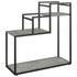 AMERIWOOD INDUSTRIES, INC. 1970868COM Ameriwood Home Weston Plant Stand, 23-7/16inH x 23-1/16inW x 9inD, Concrete