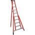 Werner FTP6210 10-Step Fiberglass Step Ladder: Type IA, 10' High