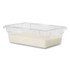 RUBBERMAID COMMERCIAL PROD. 3309 CLE Food/Tote Boxes, 3.5 gal, 18 x 12 x 6, Clear, Plastic