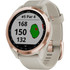 GARMIN INTERNATIONAL, INC. Garmin 010-02572-12  Approach S42 Smart Watch - Rose Gold - Light Sand Band - Metal, Glass Bezel, Lens - Silicone Band - Biking, Cycling, Indoor, Running, Weather, Golf, Tracking, Smartphone - Water Resistant - 164.04 ft Wa