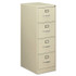 ALERA HVF1952PY Economy Vertical File, 4 Legal-Size File Drawers, Putty, 18" x 25" x 52"