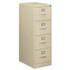ALERA HVF1952PY Economy Vertical File, 4 Legal-Size File Drawers, Putty, 18" x 25" x 52"