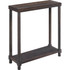 NEW RIDGE, LLC 6002-ESP New Ridge Home Goods Harrison Narrow Side Table, 24inH x 22inW x 8inD, Espresso