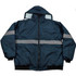 Petra Roc Inc Petra Roc Enhanced Visibility Quilted Bomber Jacket ANSI Class 2 Navy Blue S NVBJ-S1-S p/n NVBJ-S1-S