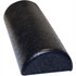 Fabrication Enterprises Inc CanDo® Black Composite Foam Roller Half-Round 6"" Dia. x 12""L Case of 72 p/n 30-2291-72