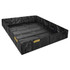 Justrite. 28085 Collapsible Berms & Pools; Type: Spill Berm ; Sump Capacity (Gal.): 2693.00 ; Material: PVC Coated Fabric ; Width (Feet): 20 ; Pool Color: Black ; Height (Inch): 18