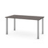 BESTAR INC. 65865-47 Bestar Universal 60inW Table Computer Desk With Square Metal Legs, Bark Gray
