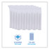 BOARDWALK PRTLID2 Souffle/Portion Cup Lids, Fits 1.5 oz and 2 oz Portion Cups, Plastic, Clear, 2,500/Carton