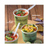 PACTIV EVERGREEN CORPORATION PHSC16ECDI EarthChoice Compostable Soup Cup Large, 16 oz, 3.63" Diameter x 3.88"h, Green, Paper, 500/Carton