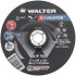 WALTER Surface Technologies 08P700 Depressed Grinding Wheel:  Type 27,  7" Dia,  1/4" Thick,  7/8" Hole,  Aluminum Oxide